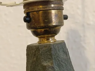 Lámpara Brutalista Pizarra Gris/Verde