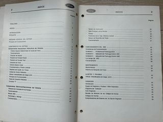 FORD ESCORT ORION MK5 CURSO MECANICOS FRENOS ABS