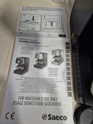 Cafetera Saeco Poemia Negra