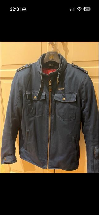 Chaqueta Moto - Bering Chuck Azul