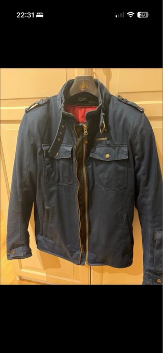 Chaqueta Moto - Bering Chuck Azul