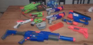 Lote de pistolas Nerf