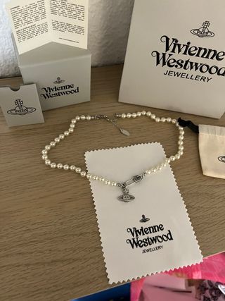 Collar Lucrece Perlas Vivienne Westwood Plata