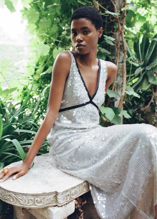 Vestido red lentejuelas