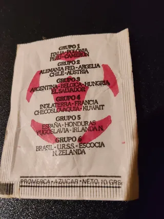 Azucarillos Mundial 82