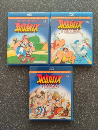 ASTERIX 3 PELÍCULAS BLU-RAY