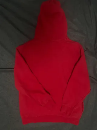 Fishbone Sudadera roja con capucha talla M