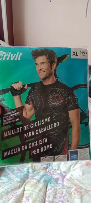 Maillot Ciclismo Crivit XL NUEVO