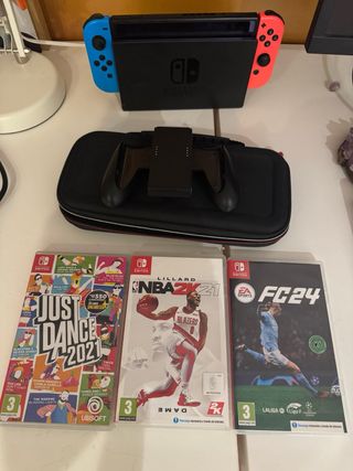 Nintendo Switch con accesorios