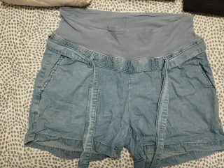 Pantalones premamá (beige, azul, negro)