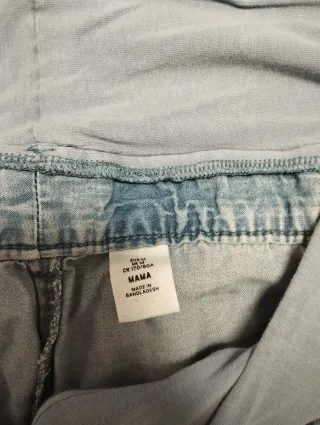 Pantalones premamá (beige, azul, negro)