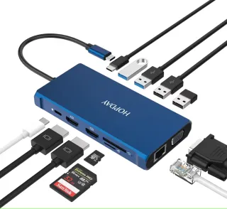 Hub USB-C 12 en 1. NUEVO