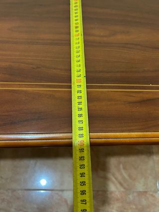 Mesa de comedor extensible madera