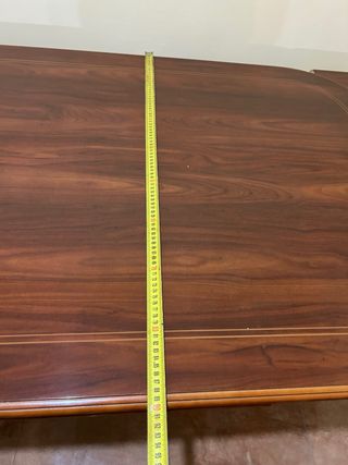 Mesa de comedor extensible madera