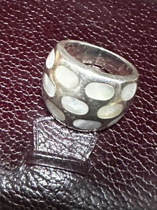 Anillo de Plata 925 con Colgantes