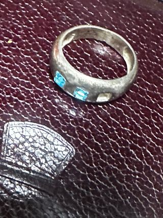 Anillo de Plata 925 con Colgantes