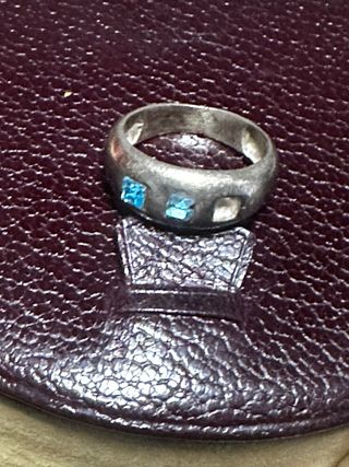 Anillo de Plata 925 con Colgantes