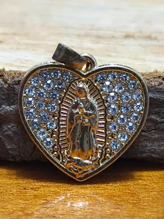 Pingente Coração Nossa Senhora