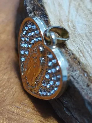 Pingente Coração Nossa Senhora