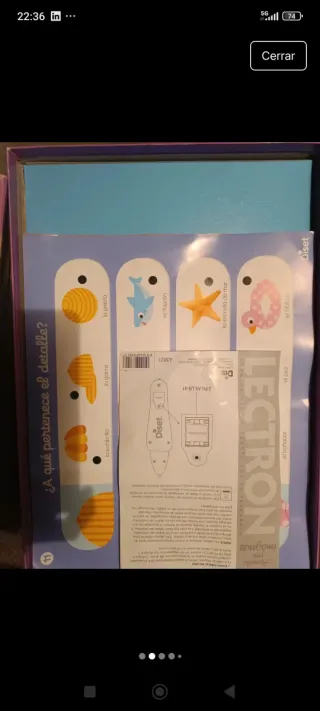 Juego Lectron Diset Aprendo con Imágenes