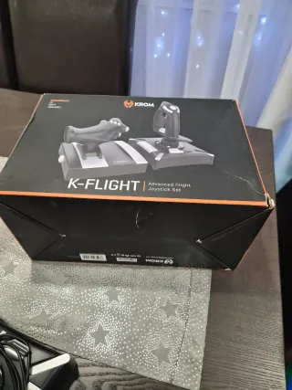 Krom K-Flight Joystick Set PC PS4 Xbox One