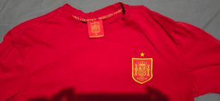 Camiseta Selección Española Fútbol Roja