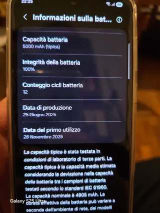 Samsung Galaxy A56 5G 256GB Argento