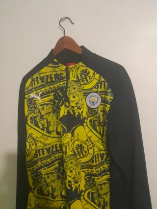 Chándal Manchester City Puma Amarillo con pantalon