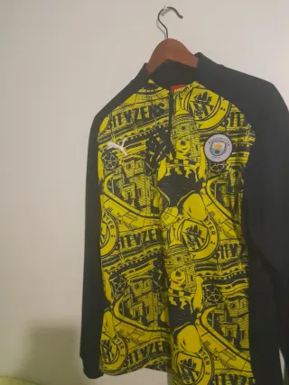 Chándal Manchester City Puma Amarillo con pantalon