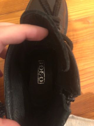 Botas Oggi Mujer Piel Negra