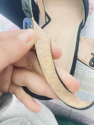 Tacones Zara Talla 39 Negros