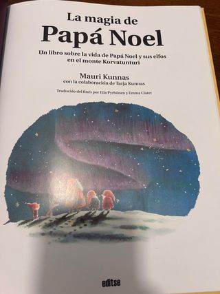 libro infantil La magia de Papá Noel