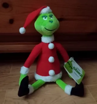 Peluche Grinch Navideño (Nuevo con etiquetas!)