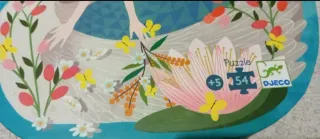 Puzzle 54 piezas Cisne y Niña