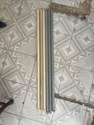 4 Barras para estantería Ikea Stolmen