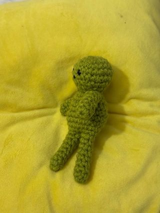 Amigurumi Smiski hecho a mano