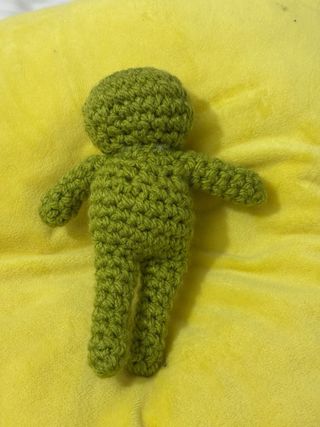 Amigurumi Smiski hecho a mano