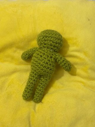 Amigurumi Smiski hecho a mano