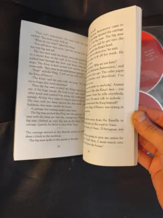 Libro y CDs The Man in the Iron Mask