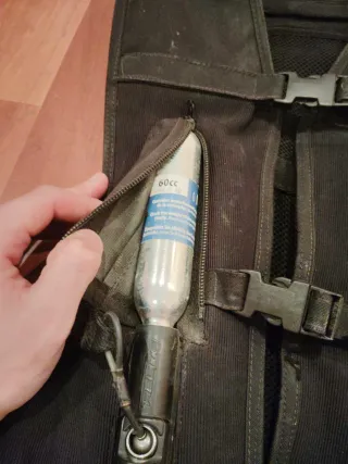 Chaleco Airbag Helite Negro