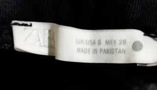 Falda chándal washed efecto. Zara