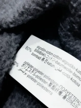 Falda chándal washed efecto. Zara