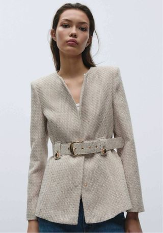 Blazer estructura cinturón