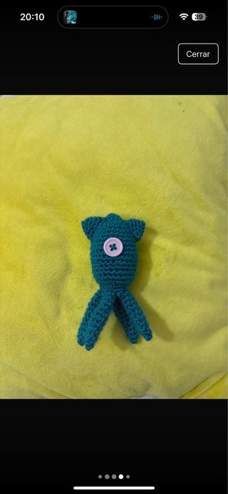 Amigurumi Pulpo Coraline Tejido