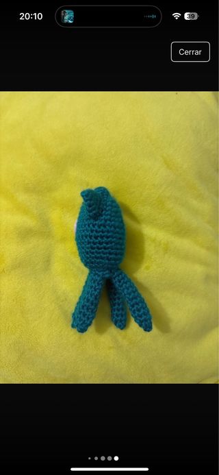 Amigurumi Pulpo Coraline Tejido