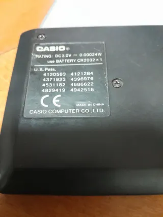 Agenda Casio DC2000 130 Vintage