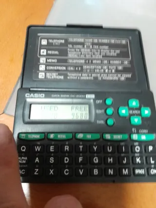 Agenda Casio DC2000 130 Vintage