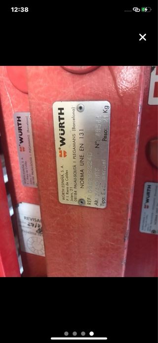 Escalera Fibra Vidrio Extensible Manual