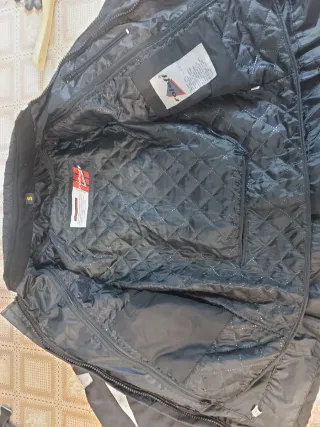 Giacca moto con protezioni taglia S