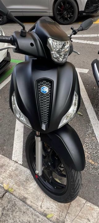 Piaggio Medley S 125 Negro Mate